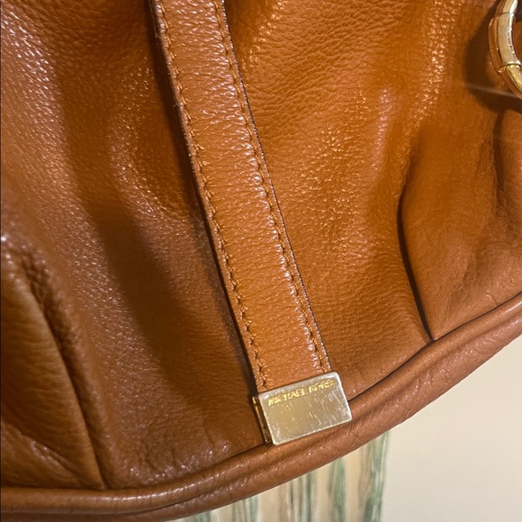 Michael Kors Brown Leather Shoulder Bag - Picture 6 of 12
